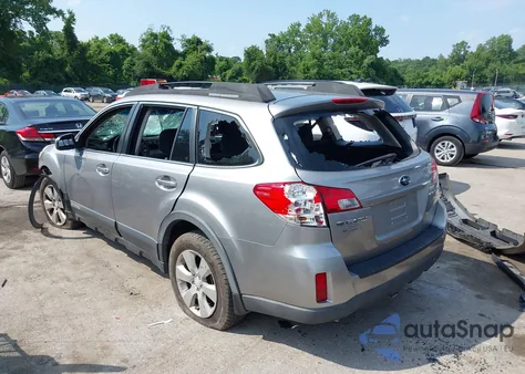 2011 Subaru Outback 2.5I Premium из США, поврежденный, VIN 4S4BRBCC8B3398149